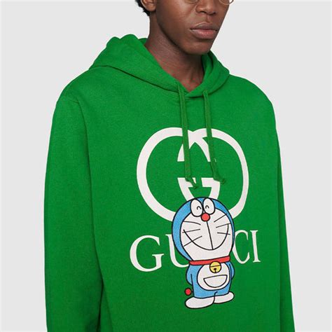 gucci x doraemon hoodie|doraemon x gucci colors.